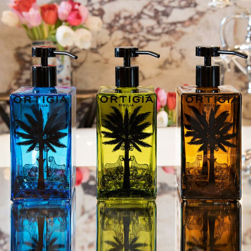 Ortigia Sicilia Liquid Soap in Glass Bottle